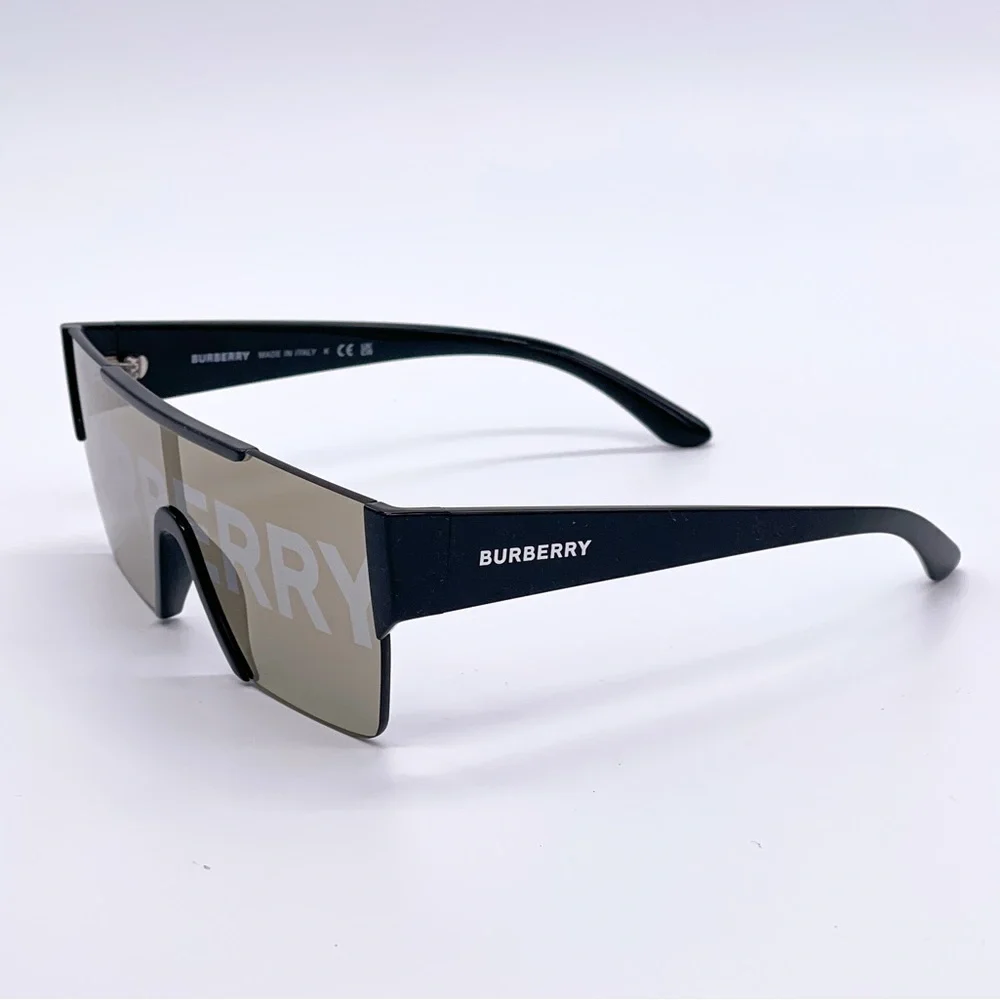 NEW BURBERRY UNISEX SHIELD SUNGLASSES BURBERRY BE4291 3001/G NEW BURBERRY